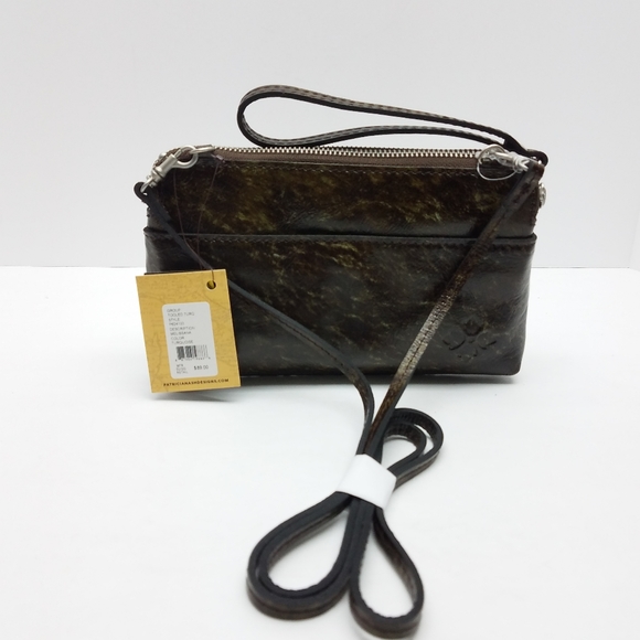 Patricia Nash Melissana Turquoise Crossbody/ Wrist - Picture 3 of 3